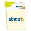 Lipnūs lapeliai Stick´N 21198, 76x76mm, 100 lapelių, geltonos spalvos, blisteryje