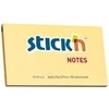 Lipnūs lapeliai Stick´N 21393, 76x127mm, 100 lapelių, oranžinės spalvos