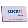Stickxb4N Lipnūs lapeliai Stick´N 21405, 76x127mm, 100 lapelių, violetinės spalvos