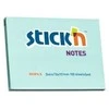 Stickxb4N *Lipnūs lapeliai Stick´N, 76x102mm, 100 lapelių, melsvos spalvos