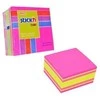 Lipnūs lapeliai Stick´n, 76x76mm, 400 lapelių, rožinės spalvos atspalviai