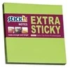 Lipnūs lapeliai Stick´N Extra Sticky 21671, 76x76mm, 90 lapelių, neoninės žalios spalvos