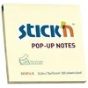 Lipnūs lapeliai Stick´N Z-Notes, 76x76mm, 100 lapelių, geltonos spalvos