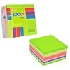 Stickxb4N Lipnūs lapeliai StickN 21537, 76x76mm, 400l neoninių žalių atspalvių