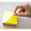 Lipnūs lapeliai StickN 21538, 76x76mm, 400l neoninių mėlynų atspalvių