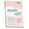 Lipnūs lapeliai StickN, 21742, Eco, 76x51mm, 100 lapelių, rožinės spalvos
