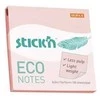 Lipnūs lapeliai StickN, 21746 ,Eco, 76x76mm, 100 lapelių, rožinės spalvos