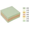 Lipnūs lapeliai StickN 21889 FSC 51x51mm, 240 lapelių, pastelinės spalvos