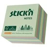 Lipnūs lapeliai StickN 21891 FSC 76x76mm, 400 lapelių, pastelinės spalvos
