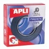 Lipni magnetinė juostelė Apli, 19mmx1m, juodos spalvos