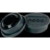 Magnetai Nobo, 24mm, juodos spalvos, 10 vnt./pak.