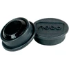 Magnetai Nobo, 24mm, juodos spalvos, 10 vnt./pak.
