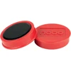 Magnetai Nobo, 38mm, raudonos spalvos, 10 vnt./pak.
