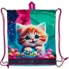 Maišelis sportinei aprangai DeVente, Candy Cat 40x47cm
