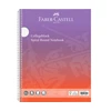 Sąsiuvinis Faber-Castell Punchy melon, A4, 80 lapų, langeliais, su spirale