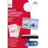 Matinė laminavimo plėvelė A3 (303x426mm) 125mic/100 lapų