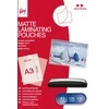 Matinė laminavimo plėvelė A3 (303x426mm) 125mic/100 lapų