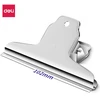 Metalinis spaustukas DELI 102mm, 3vnt/pak