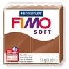 Modelinas FIMO SOFT, 57 g, karamelės ruda sp.