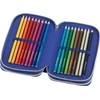 Faber-Castell - Trigubo Deckerio pieštukų dėklas su dinozauro formos raštu (573041)