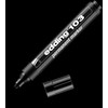 Permanentinis žymeklis Edding 103, 1,5-3mm, juodos spalvos