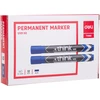 Permanentinis žymeklis DELI U101 1,5-5 mm, mėlynos spalvos, kirstu galiuku
