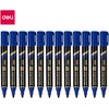 Permanentinis žymeklis DELI U102 apvalus 1,5 mm mėlynos spalvos
