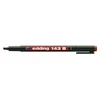 Edding 143 B OHP Marker Permanent 1-3 mm. raudonas 1vnt.