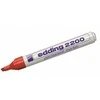Permanentinis žymeklis Edding 2200c, kirstu galiuku, 1-5mm, raudonos spalvos