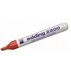 Permanentinis žymeklis Edding 2200c, kirstu galiuku, 1-5mm, raudonos spalvos