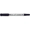 Pilot Pen Permanentinis žymeklis Pilot Twin CD-DVD, dvipusis, 0.4mm ir 0.8mm, juodos spalvos