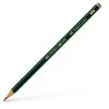 Pieštukas Faber-Castell 9000, 4H, be trintuko, padrožtas