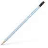 Pieštukas Faber-Castell Grip 2001 B, su trintuku, melsvos spalvos