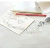 Pieštukas Faber-Castell Sparkle HB, raudonos spalvos korpusas