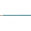 Pieštukas Faber-Castell Jumbo Sparkle, žydros spalvos