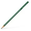 Pieštukas Faber-Castell Sparkle HB, žalios spalvos korpusas