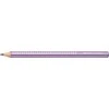 Pieštukas tribriaunis Faber-Castell Jumbo Sparkle, violetinės spalvos