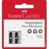 Pieštukų drožtukas Faber-Castell 2 skylučių, metalinis