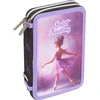 Penalas deVENTE Ballet Academy, dviejų skyrių, 21x14x5,2 cm, rožinės spalvos