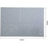 Pjaustymo pagrindas DELI 78401, A3, 3mm, PVC, žalios spalvos