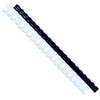 **Plastikinės įrišimo spiralės, 25mm, Forpus, 50vnt, baltos spalvos