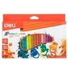 Plastikinės kreidelės DELI EC20020, 24 spalvų