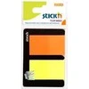 Plastikiniai žymekliai Stick´N 21039, 45x25mm, 2 ryškios spalvos po 25vnt.
