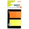 Plastikiniai žymekliai Stick´N 21039, 45x25mm, 2 ryškios spalvos po 25vnt.