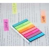Stick N Find Plastikiniai žymekliai Stick´N 21346, 45x12mm, 8 neoninės spalvos, 4x25 vnt. + 4x25 vnt., blisteryje