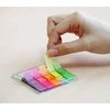 *Plastikiniai žymekliai Stick´N 26018, 45x12mm, strėlytės formos, 4 spalvos po 30 vnt.,blisteryje