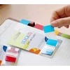 Plastikiniai žymekliai Stick´N 26021, 45x25mm, 50vnt., raudonos spalvos, blisteryje
