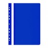 Office Products Plastikinis segtuvėlis, A4, su universalia perforacija, mėlynos spalvos