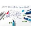 Plunksnakotis Faber-Castell Scribolino, kairiarankiams, mėlynos spalvos korpusas