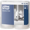 Popieriniai rankšluosčiai Tork Kitchen Roll, 2 sluoksniai, 101245, baltos spalvos, 2 vnt